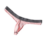 3 Pack Men's Supportive Pouch Firm Support Skin-Friendly Thongs