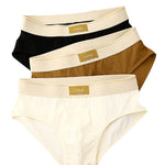 3 Pack Men’ Breathable Stretch-Cotton Briefs