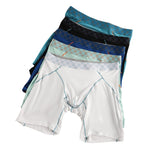 2 Pack Men's Ultra-Soft Anti-Chafing Stay-Put Fit Odor-Resistant Midway Briefs