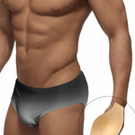 Men's Moisture-Wicking Stretch Fit Comfy Waistband Swim Briefs