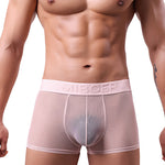 3 Pack Men's Invisible & Mesh Breathable Cooling Touch Trunks