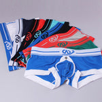 2 Pack Men's Large Pouch Back Opening Sexy Trunks