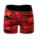4 Pack Men's Digital Print Comfortable & Breathable Stretch Fit Boxer Briefs