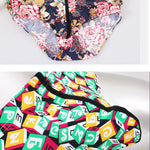 3 Pack Men's Trendy Prints Sexy Day-Long Comfort Cooling Touch Briefs