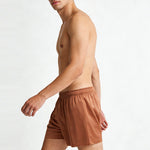 4 Pack Men's Luxury Soft Loose Fit Skin-Friendly Home Shorts