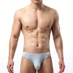 3 Pack Men's Seamless Comfort Jacquard Soft Touch Cooling Briefs