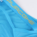 3 Pack Men's Low-Rise Sexy Hollow-Out Bikinis