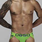 3 Pack Men's Low Rise Athletic Cup Breathable High Elastic Jockstraps
