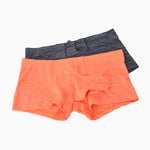 7 Pack Men's Solid Color Supportive Separated Pouch Seamless Comfort Trunks