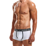 3 Pack Men's Solid Color Odor-Resistant Soft Supportive Pouch Trunks