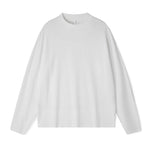 Men's Long-Sleeve Round Neck T-Shirt, Loose and Skin-Friendly Base Layer