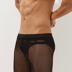 Men’s Sexy See Through Mesh Boxer Shorts