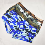 4-pack Men's Low-rise U-pouch Camouflage Boxer Briefs