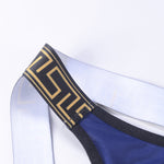 3 Pack Men's Large Pouch Low-Rise Sexy Jockstrap
