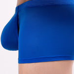 Men's Big Pouch U-convex Breathable Mesh Trunks