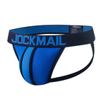 2 Pack Men's Supportive U-Pouch Day-Long Comfort Chafe-Free Design Jockstraps