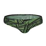 Men's Anti-Chafing Stretch Fabric Bold Prints Quick-Dry Swim Briefs