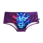 Men's Low-Rise Stylish Animal Print Swim Briefs
