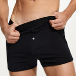 Men’s Knitted Boxers With Button Fly