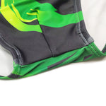 Men's Green Leaf Print Beach Bikini