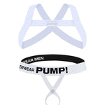 Men's Sporty Cut Anti-Chafing Stretch Fit Shoulder Strap & Underwear