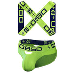 Men's Ultra-Soft Cotton Supportive Fit Activewear Shoulder Strap & Underwear