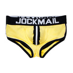 2 Pack Men's Workout Ready Color-Block Sporty Cut Odor-Control Jockstraps