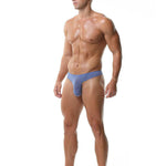 3 Pack Men's Solid Color Seamless Comfort Quick-Dry Breathable Thongs