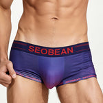 Men's Sexy U Convex Pouch Low-rise Trunks
