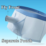 3 Pack Separate Pouch Trunks With Fly Front