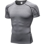 Men’s Simple Tight Short Sleeve