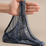 4 Pack Men's Trendy Print Low-Rise U-Pouch & Breathable Mesh Briefs