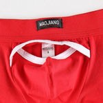 2 Pack Men's Premium Soft Cotton Breathable Pouch Solid Color Supportive Trunks