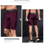 Men's Workout Ready Stretch Fit Tagless & Seamless Sporty Cut Activewear Tops & Tights