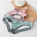 3 Pack Men's Low-Rise Ice Silk Jockstrap