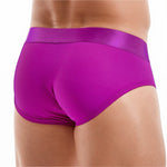 Men's Solid Color Mesh Breathable Sports Fitness Briefs