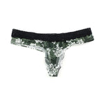 4 Pack Men's Lace Comfy Waistband U-Pouch Thongs