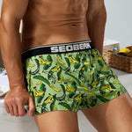 Men's Loose-Fit Printed Cotton Boxers