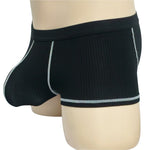 3 Pack Men's Ultra-Thin Cooling Large Supportive Pouch Breathable Low-Rise Trunks