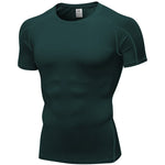 Men’s Simple Tight Short Sleeve