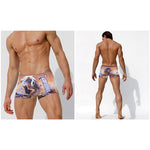 Men's Odor-Control Tagless & Seamless Stretch Fit Swim Trunks