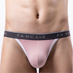 4 Pack Men's Ultra-Lightweight Sheer Icy Mesh Thongs