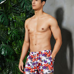 Men's Casual Breathable Print Beach Boxers