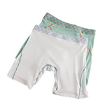 2 Pack Men's Ultra-Soft Anti-Chafing Stay-Put Fit Odor-Resistant Midway Briefs