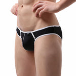 3-pack Men's Nylon Low-rise U-shaped Briefs