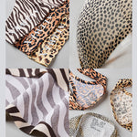 4 Pack Men's Seamless Leopard Print Low-Rise & Quick-Dry Thongs