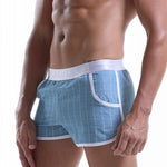 2 Pack Men's Silky Touch Skin-Friendly Chafe-Free Design Boxers Shorts