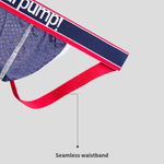 2 Pack Men's Sexy Elastic Waist Micro Mesh Cup Thong