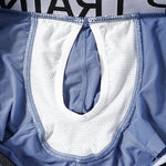 3 Pack Men's Mesh Breathable & Moisture-Wicking Stretch Fabric Trunks