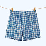 3 Pack Men's Loose Fit Mid-Rise Comfy Waistband Quick-Dry Boxers Shorts
